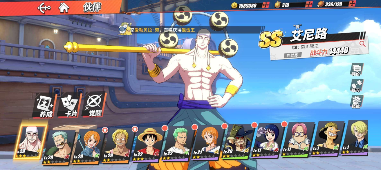 航海王热血航线传奇伙伴自选哪个好呢