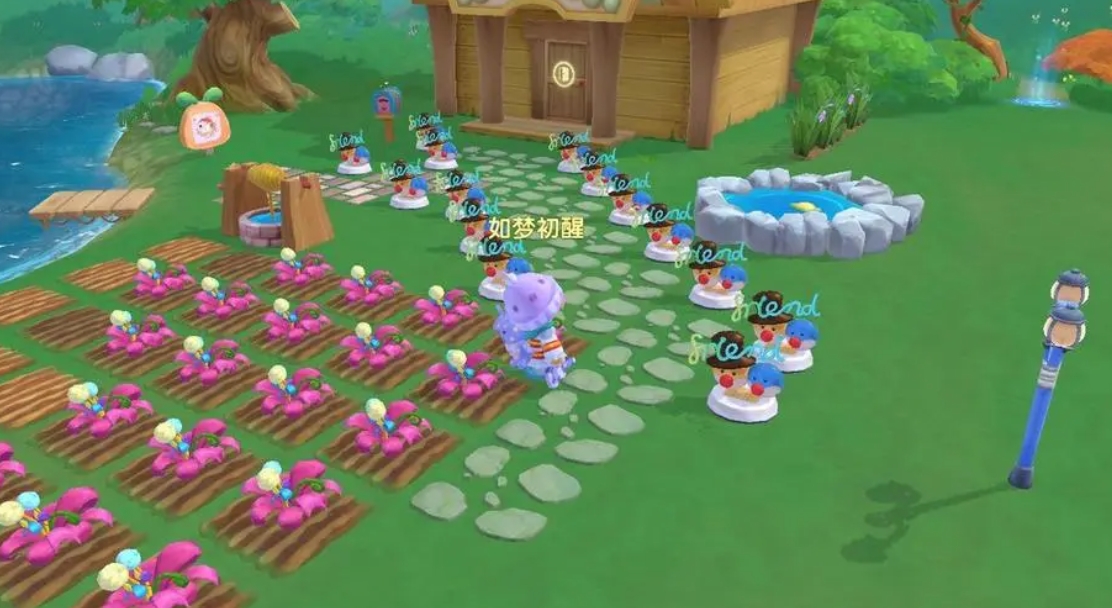 摩尔庄园买东西怎么给邻居