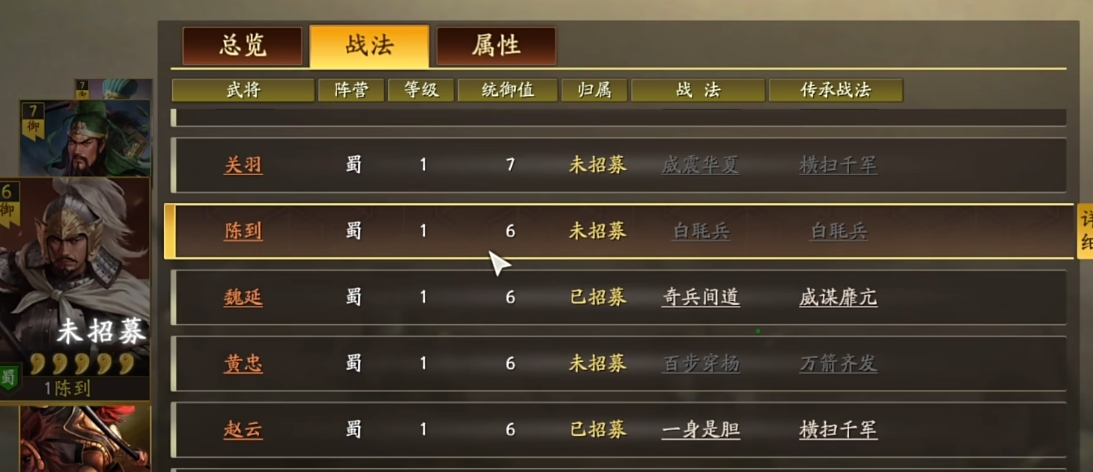三国志战略版前期带什么战法