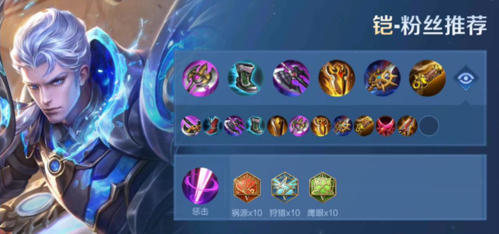 王者荣耀凯黄盾肉装怎么出装