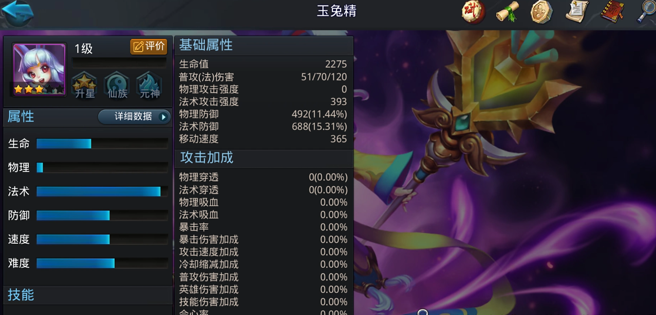 乱斗西游谁的元神技能好