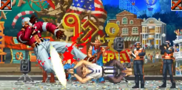 拳皇97蔡宝健怎么连飞