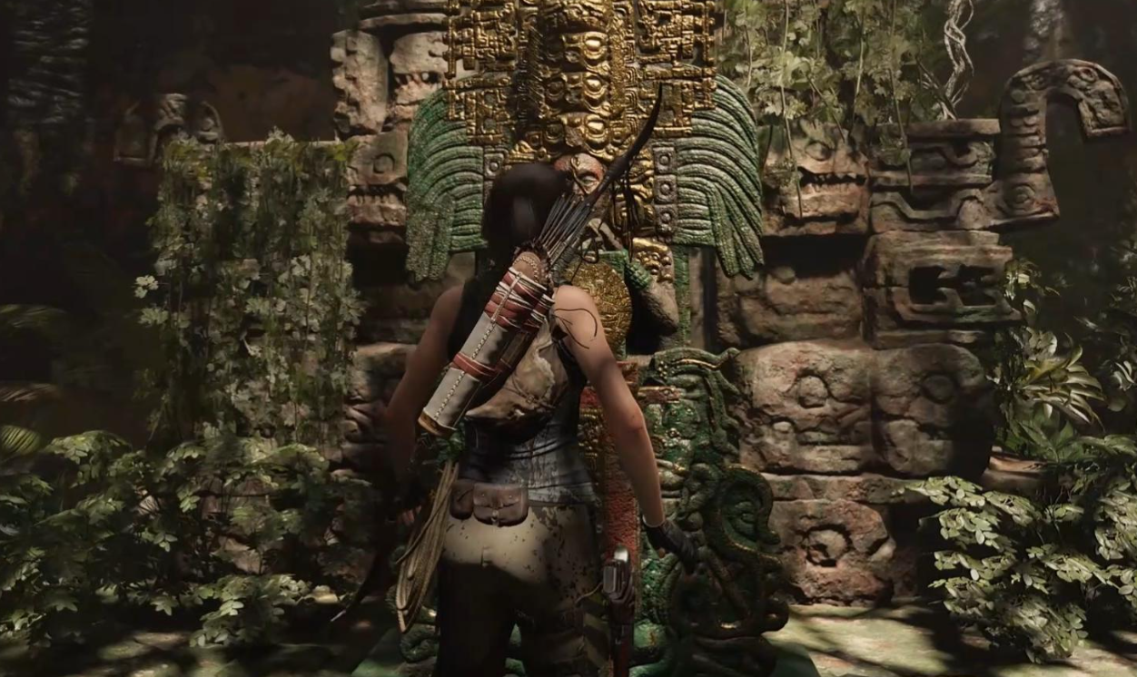 古墓丽影暗影机关门怎么开