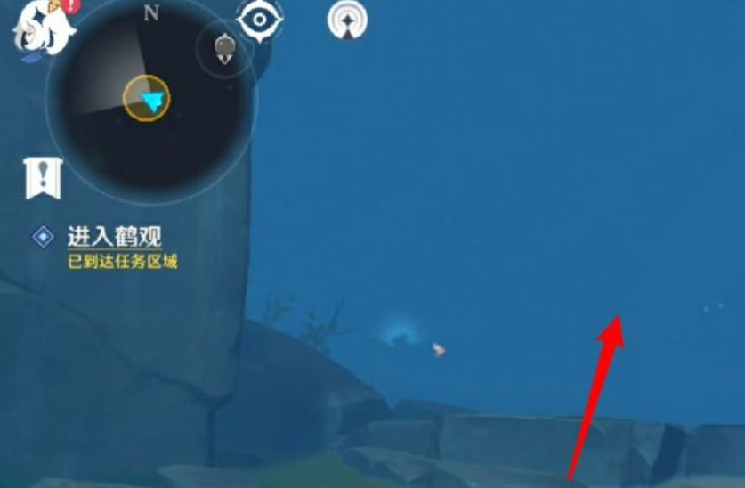 原神鹤观大门怎么进去