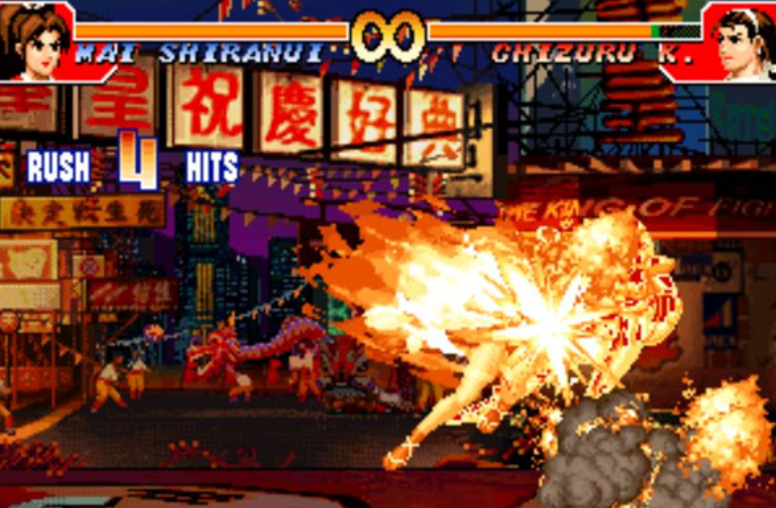 拳皇97火舞怎么放技能