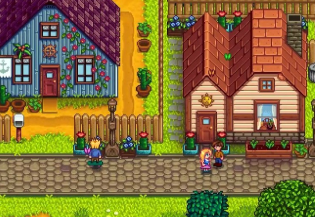 星露谷物语海莉在哪里