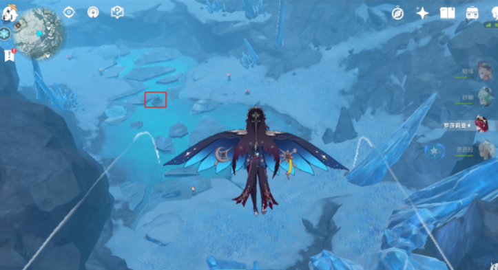 原神雪山最上面怎么上去