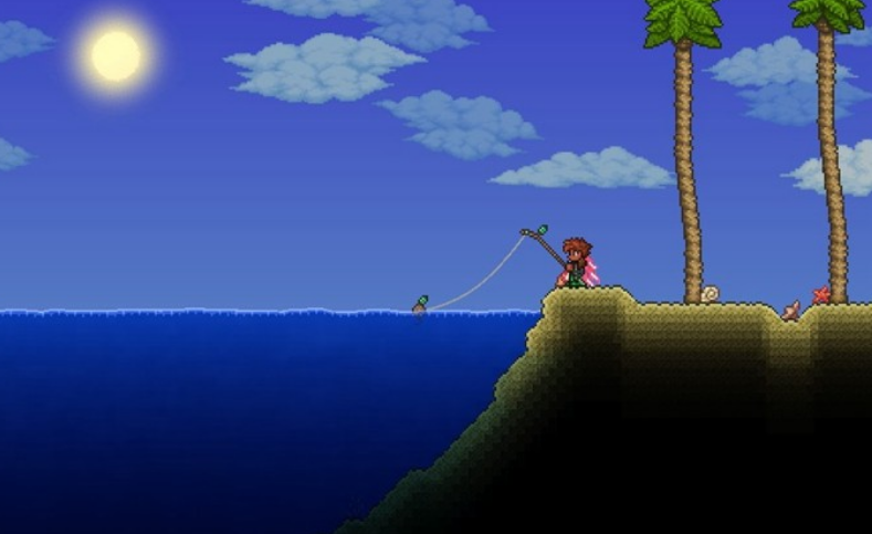 泰拉瑞亚钓鱼怎么玩