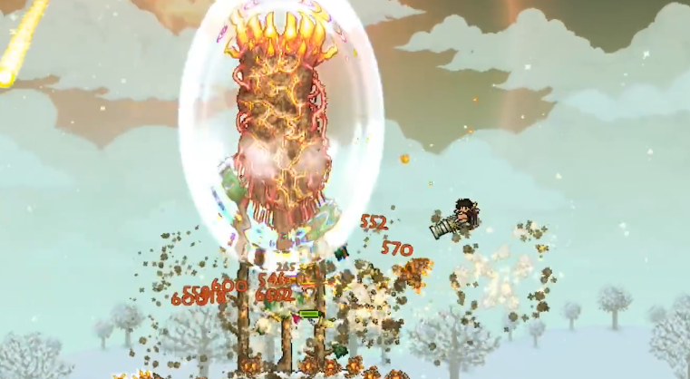 泰拉瑞亚四柱怎么打