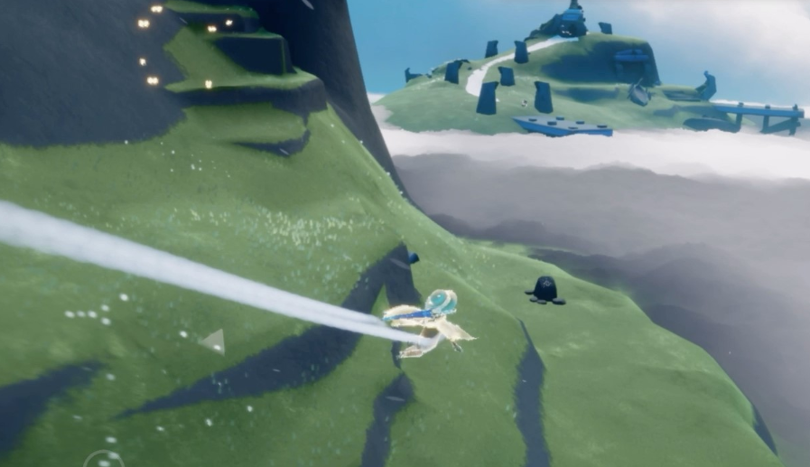 光遇飞行如何急速转向