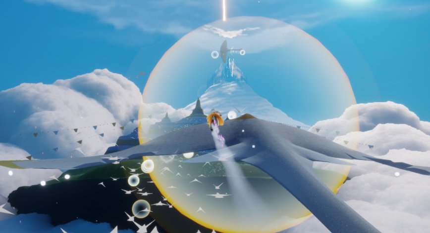 光遇飞行如何急速转向