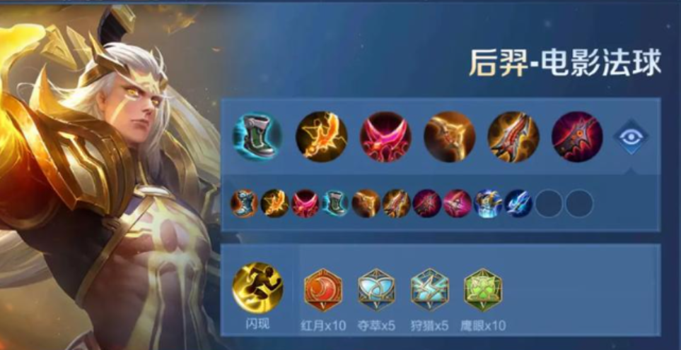 王者荣耀后裔出装出哪些