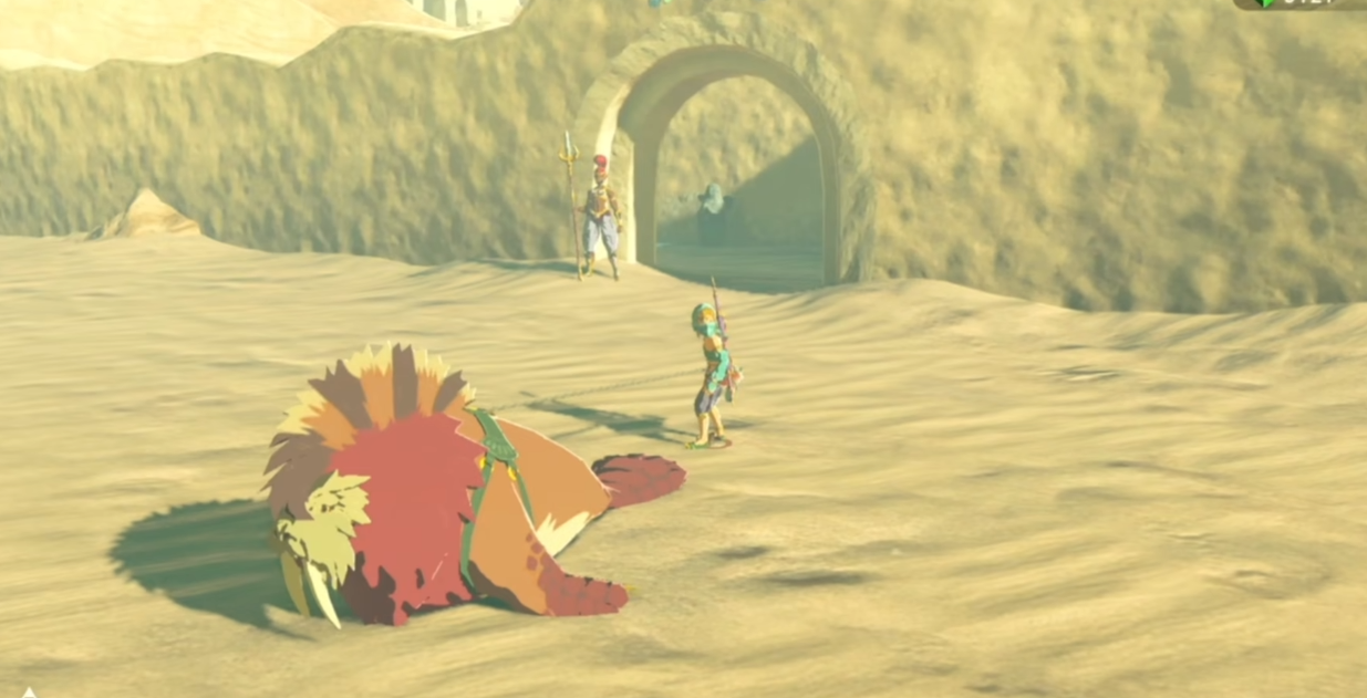 塞尔达雷神兽怎么上去