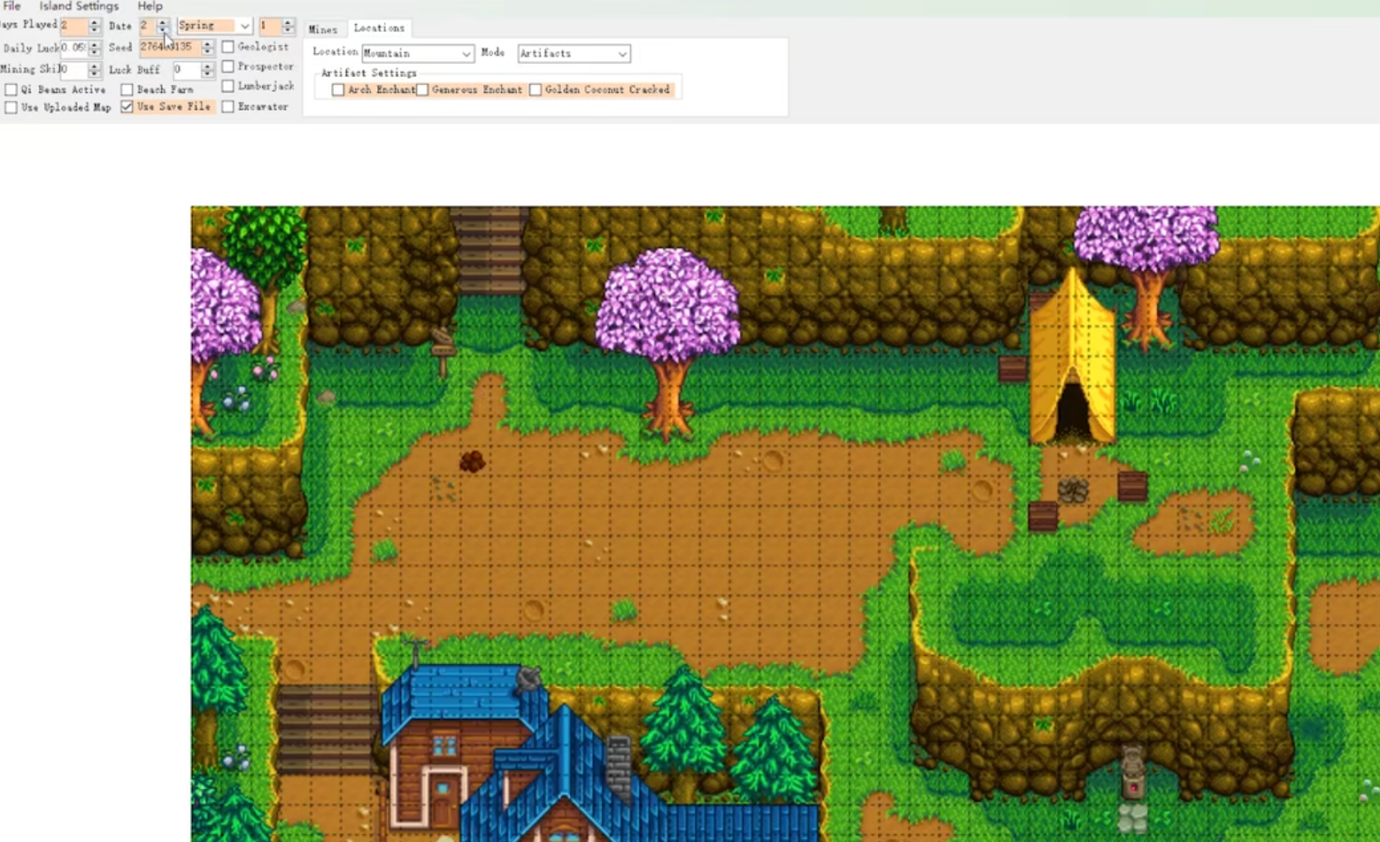 星露谷物语地图种子怎么看 星露谷物语地图种子怎么看