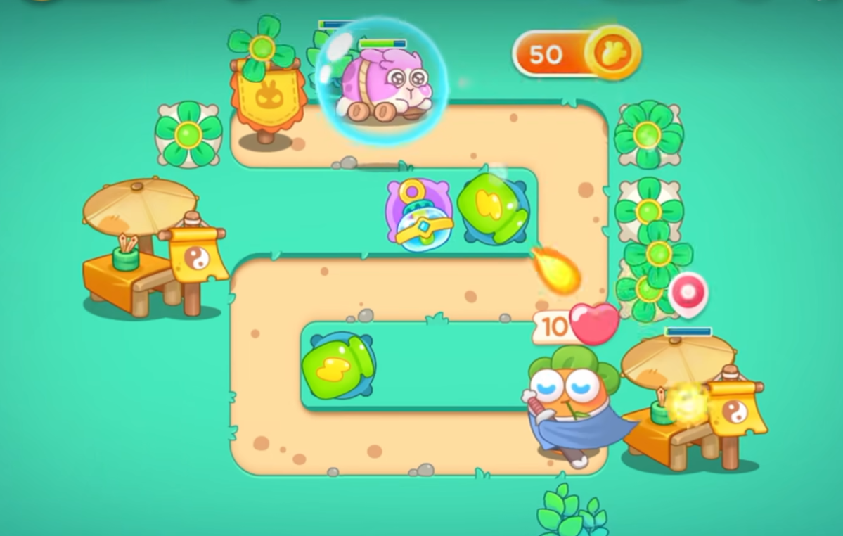 保卫萝卜哪个炮塔威力最大