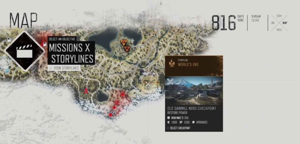 往日不再锯木厂在地图什么位置