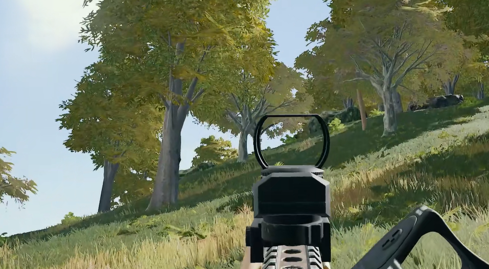 绝地求生开红点时怎么再放大