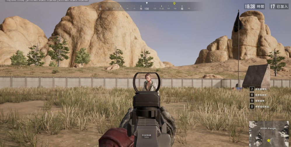 绝地求生开红点时怎么再放大