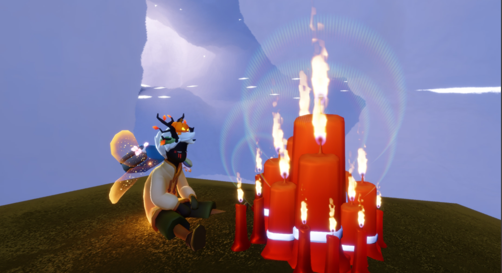 光遇怎么边烧花边打伞 光遇怎么边烧花边打伞