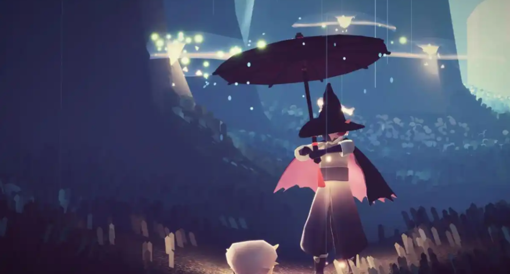 光遇怎么边烧花边打伞 光遇怎么边烧花边打伞