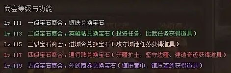 攻城掠地商会怎么玩 攻城掠地商会怎么玩