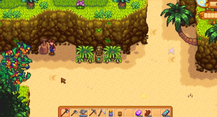 星露谷物语铁路上面的地方怎么进