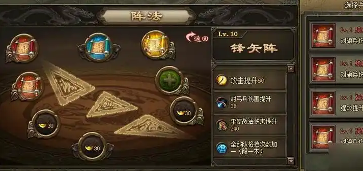 攻城掠地如何克制雁形阵