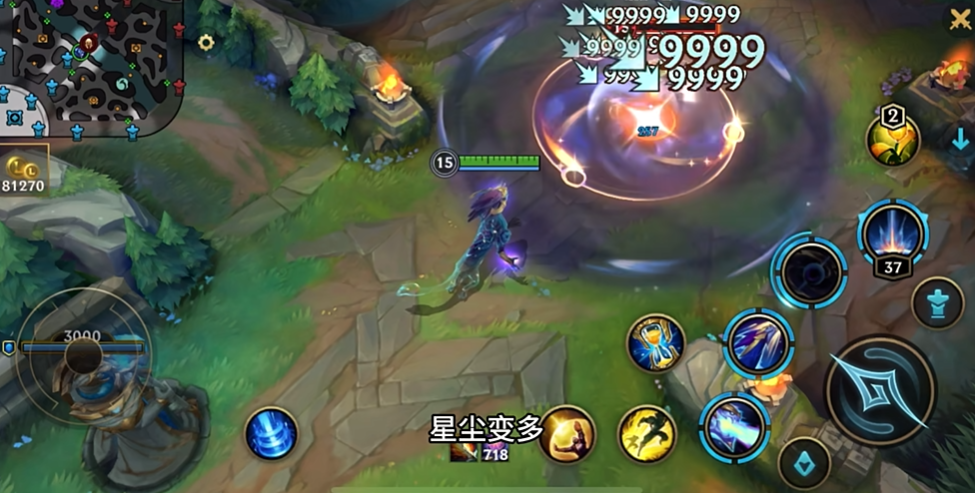 英雄联盟手游龙王如何带球