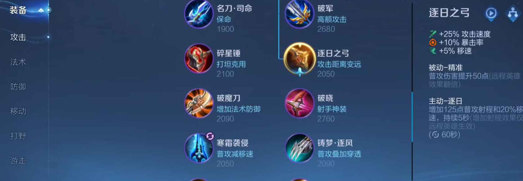 王者荣耀耀打野怎么搭配出装铭文