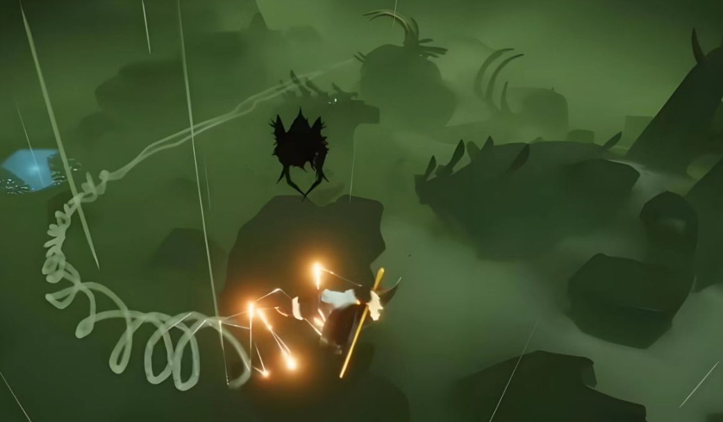 光遇里怎么才能躲掉冥龙