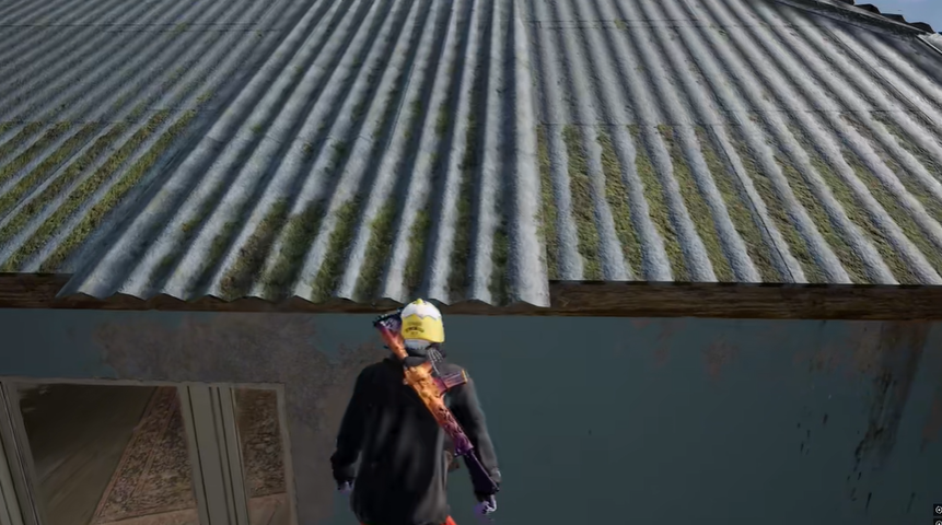 绝地求生怎么跳上楼顶