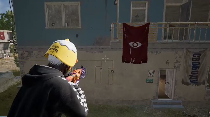 绝地求生怎么跳上楼顶