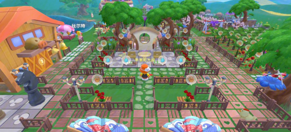 摩尔庄园栅栏迷宫怎么摆