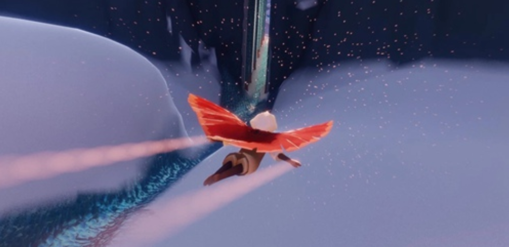 光遇如何峡谷飞行赛道逆风