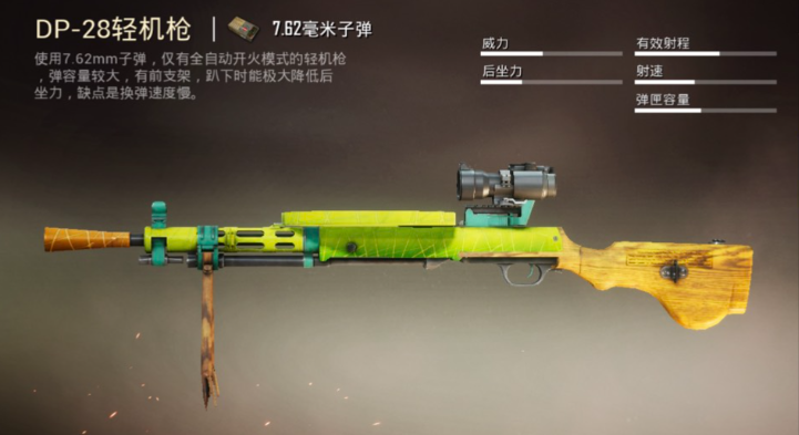 绝地求生刺激战场什么机枪最好