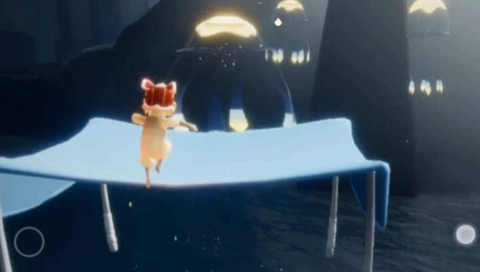 光遇神庙前的桥位置在哪里