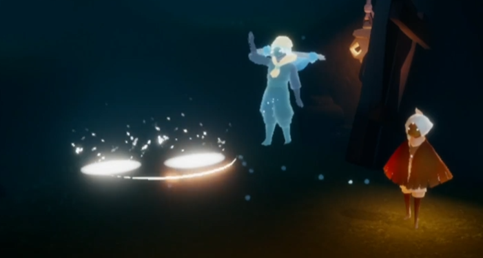 光遇神庙前的桥位置在哪里