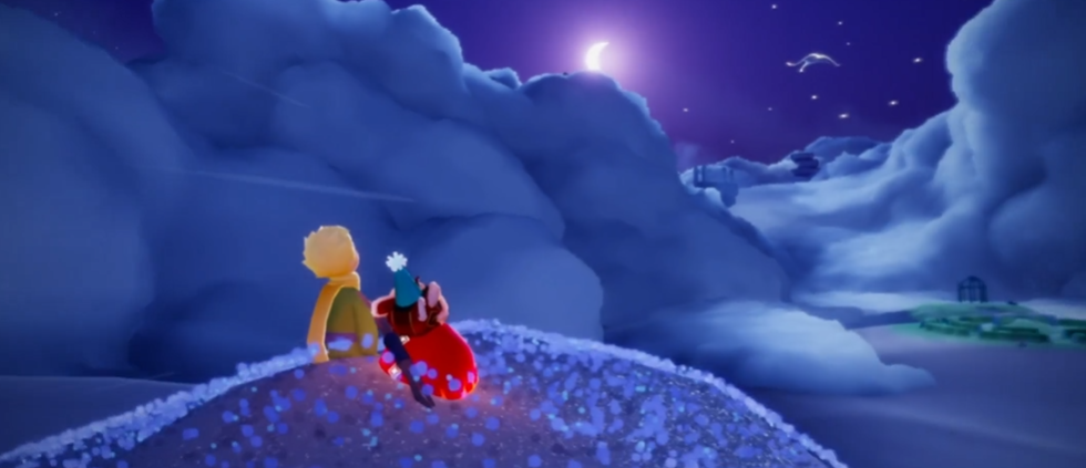 光遇如何回到星光沙漠找到玫瑰