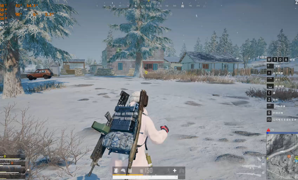 绝地求生哪里有雪地战场