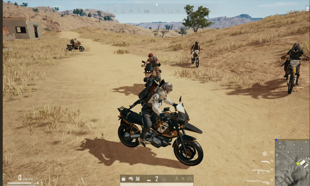 绝地求生如何打移动汽车