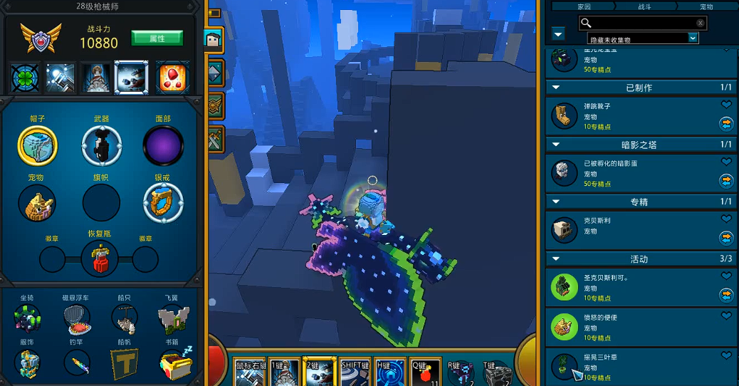 宝藏世界枪械师宠物推荐什么