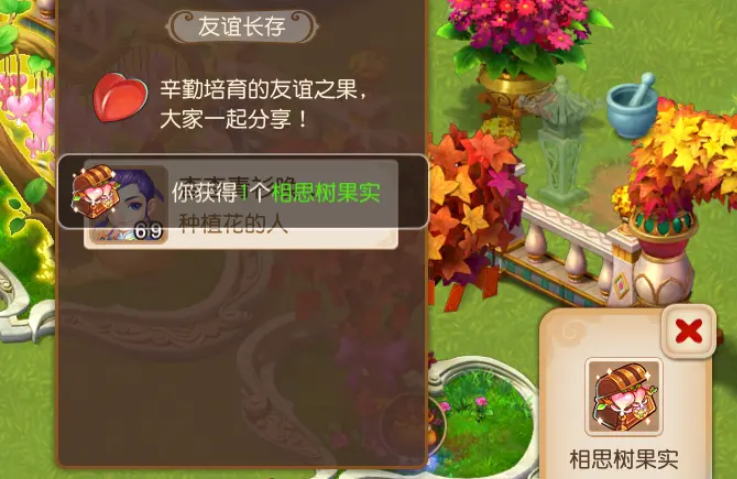 梦幻西游手游种的什么可以送人