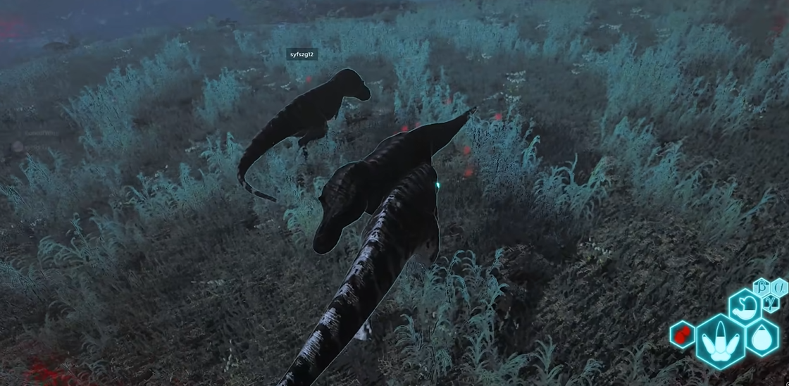 恐龙岛怎么叼食物按哪个键