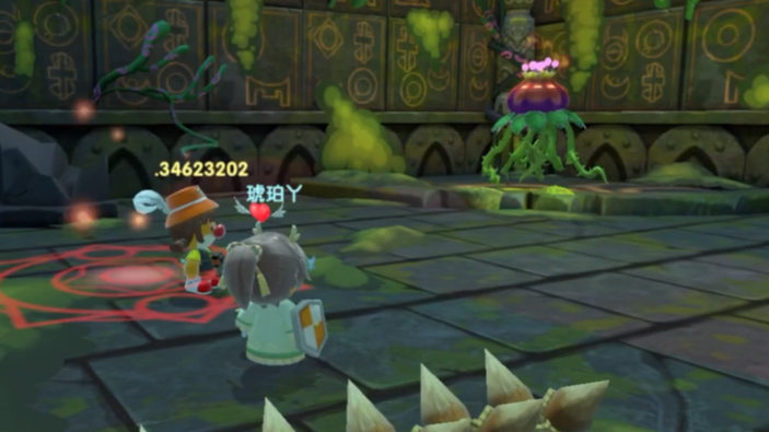 摩尔庄园挑战荆棘毒花怎么走