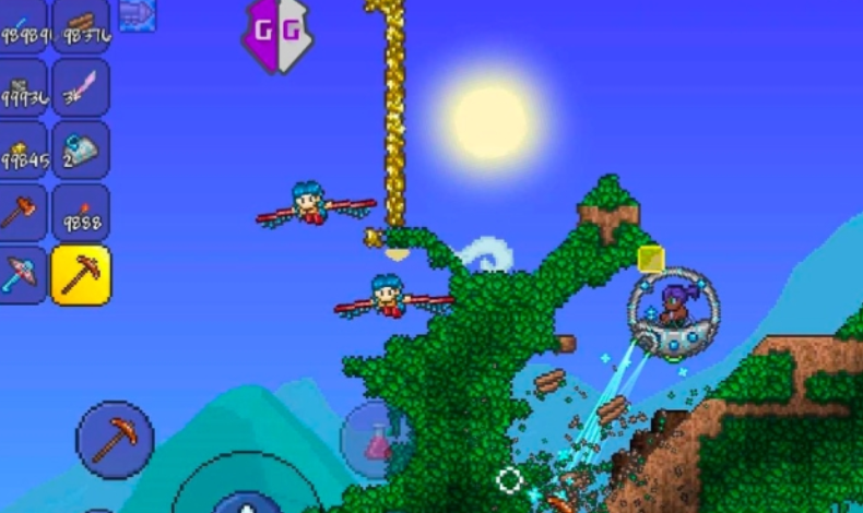 泰拉瑞亚雏翼怎么飞