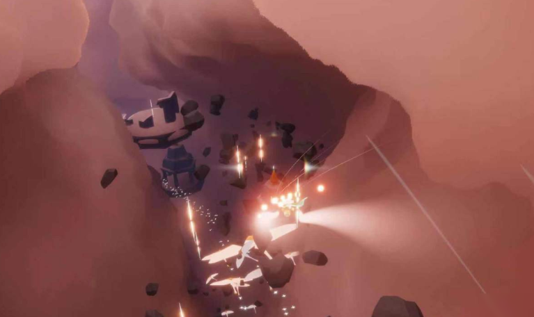 光遇峡谷石头的光之翼怎么找