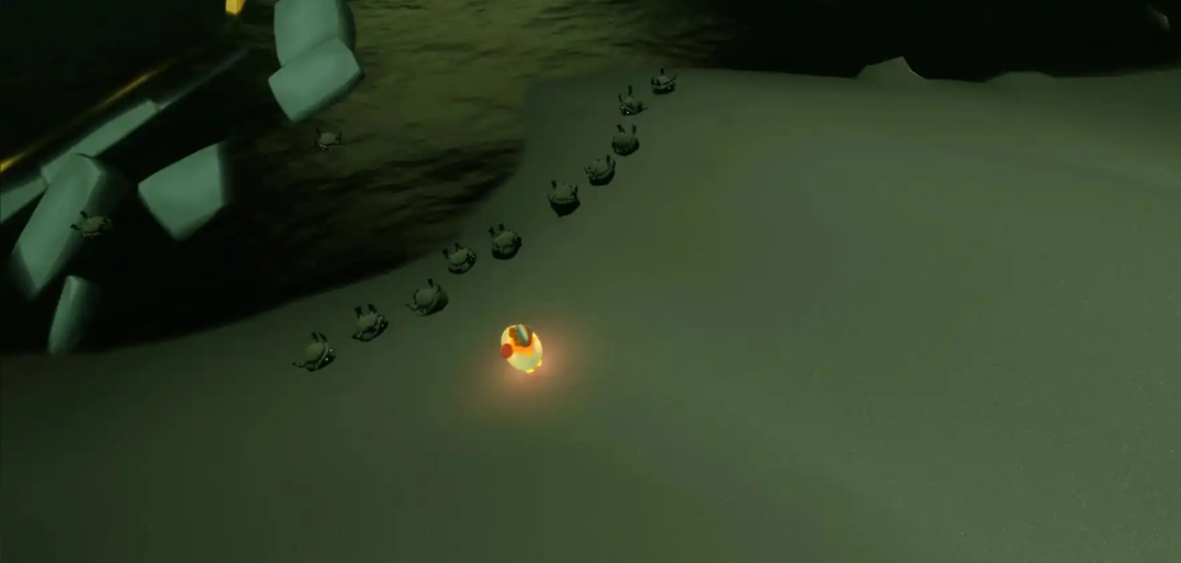 光遇怎么击败螃蟹