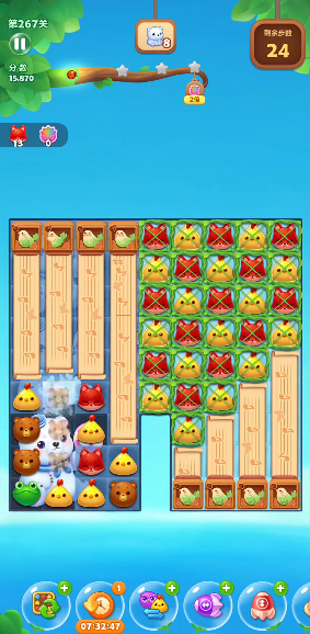 开心消消乐第267关怎么过