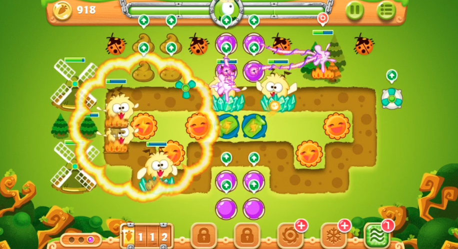 保卫萝卜2第18关怎么玩