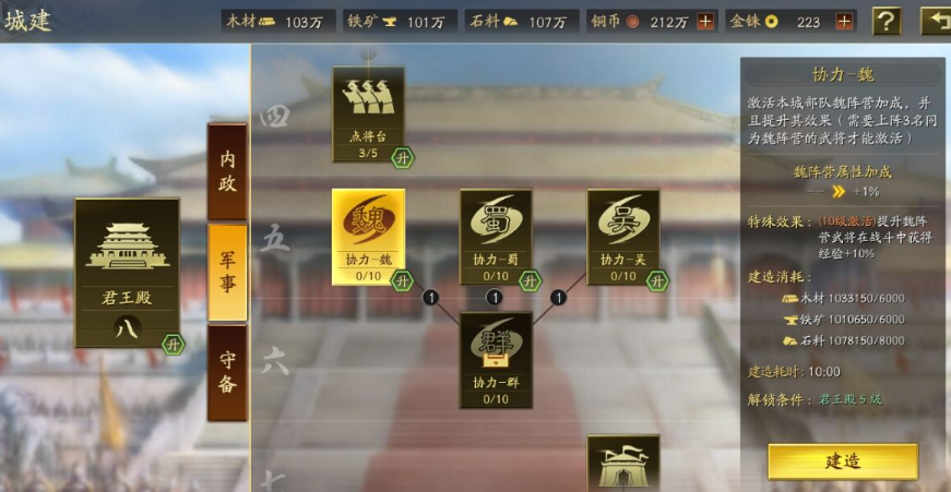 三国志战略版协力加成有什么用